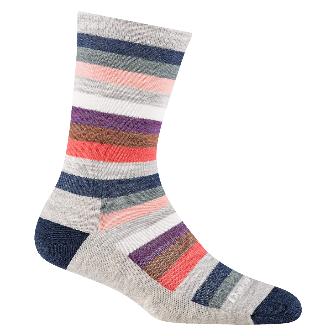 Women's Lifestyle Mystic Stripe Crew Lightweight With Cushion 1644