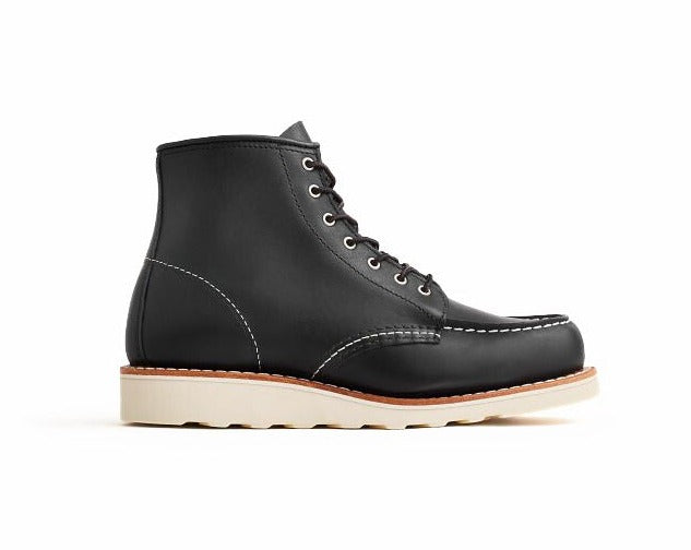 Red Wing Women's 6" Classic Moc Black 3373