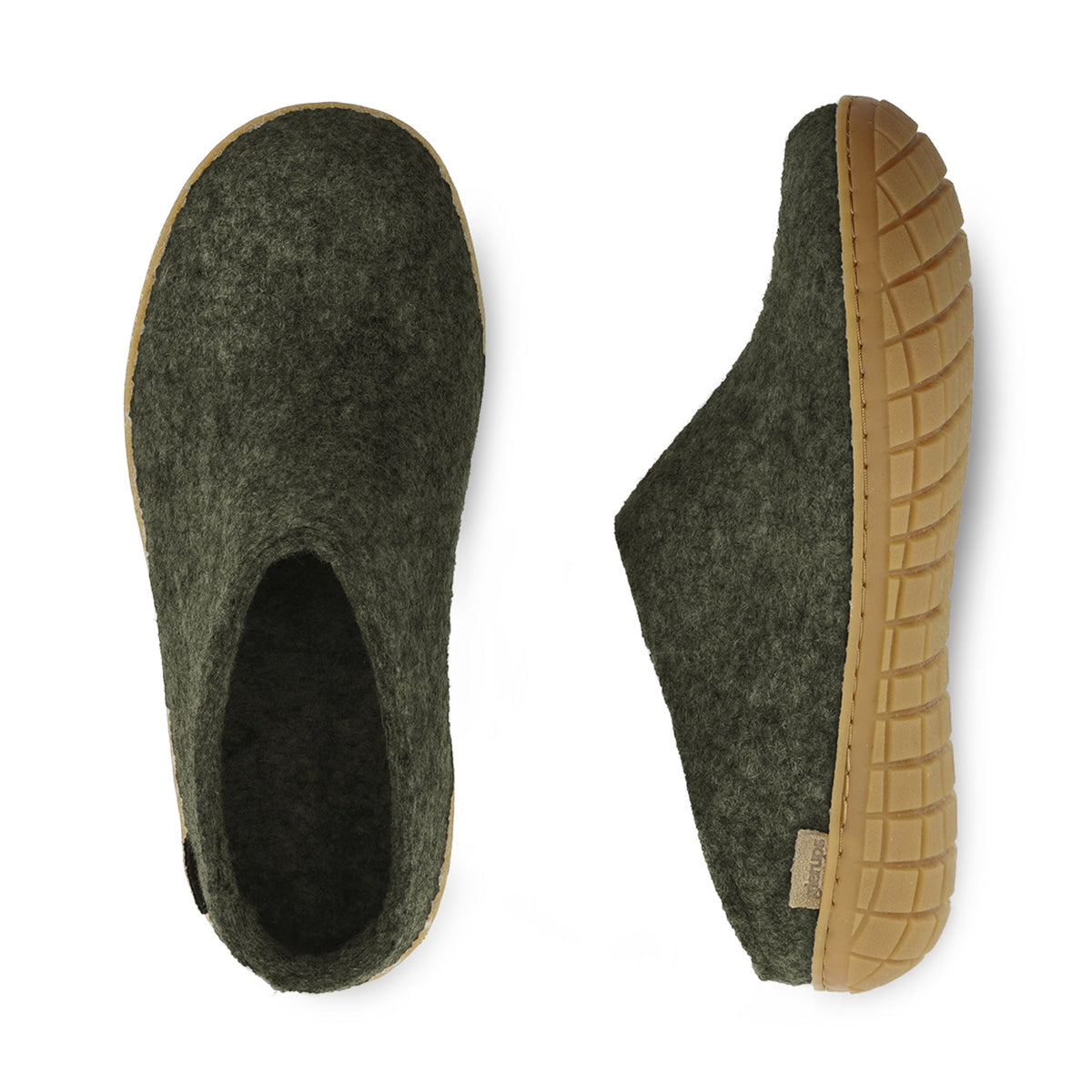 Glerup Slip On Forest Natural Rubber