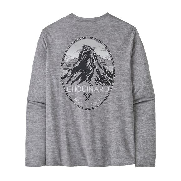 Men's Long-Sleeved Cap Cool Daily Graphic Shirt - Lands 45160