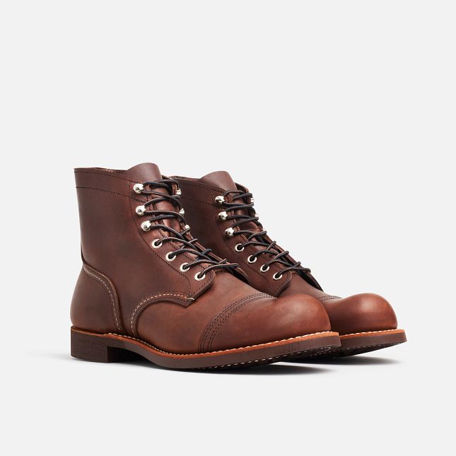 Red Wing Men's Iron Ranger Amber 8111