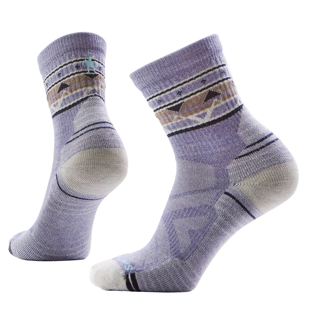 Women's Hike Light Cushion Zig Zag Valley Mid Crew Socks SW001580