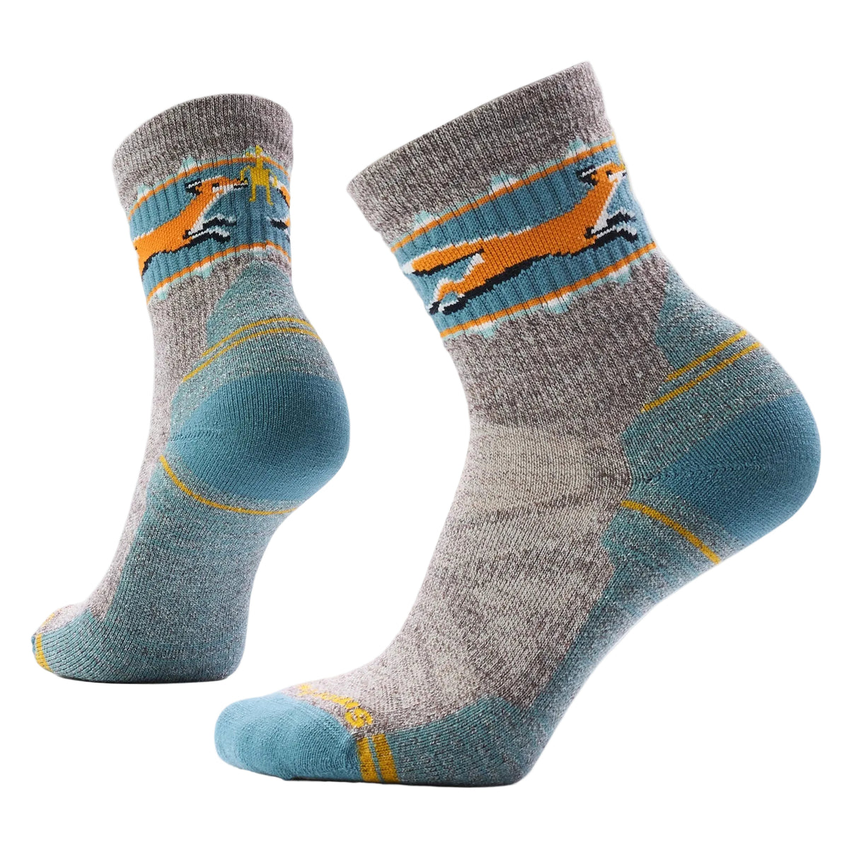 Women's Hike Light Cushion Fox Meadow Mid Crew Socks SW003135
