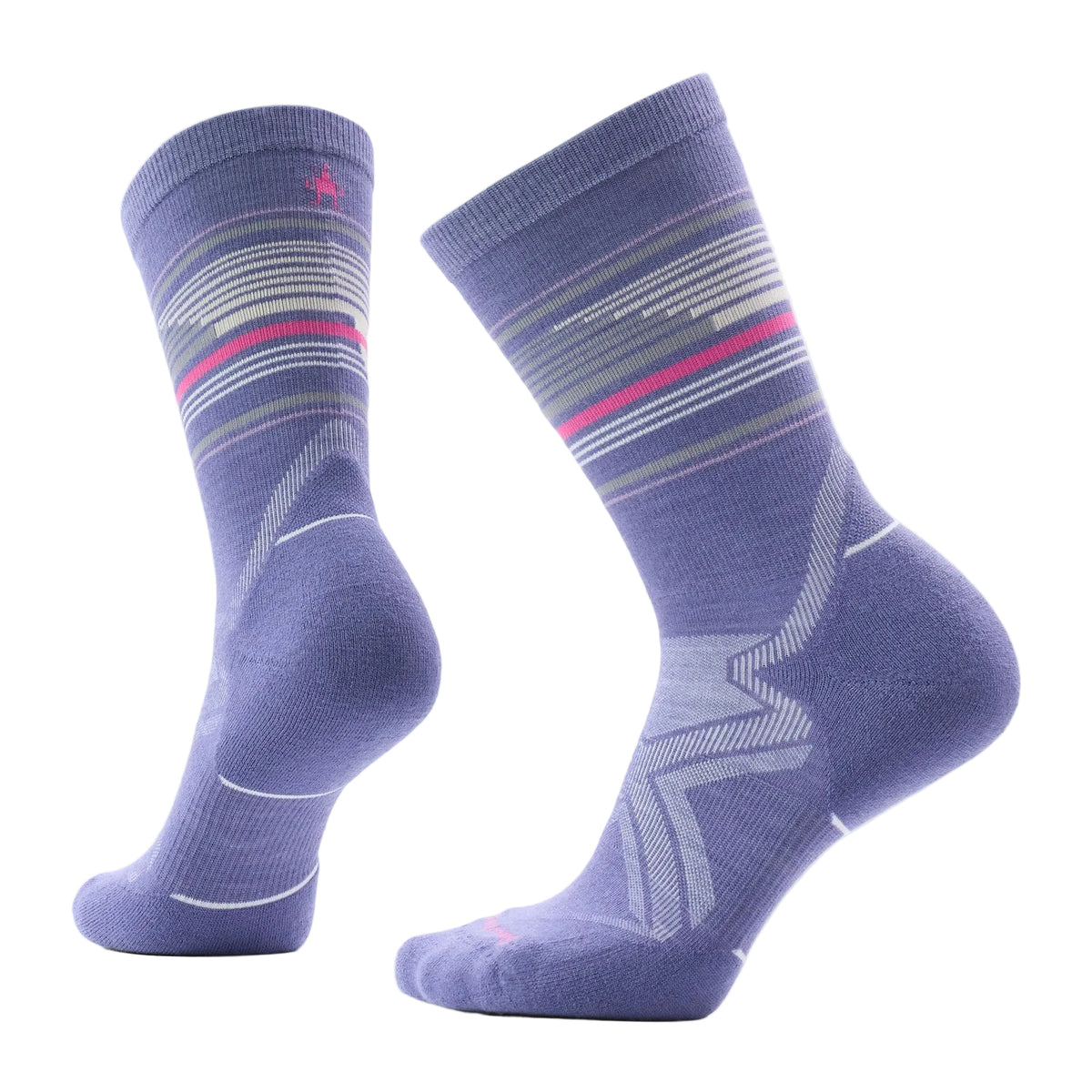 Women's Run Cold Weather Targeted Cushion Glow Track Crew Socks SW003140
