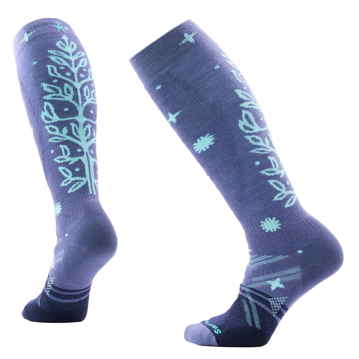 Women's Ski Full Cushion Ice Blossom OTC Socks SW003250