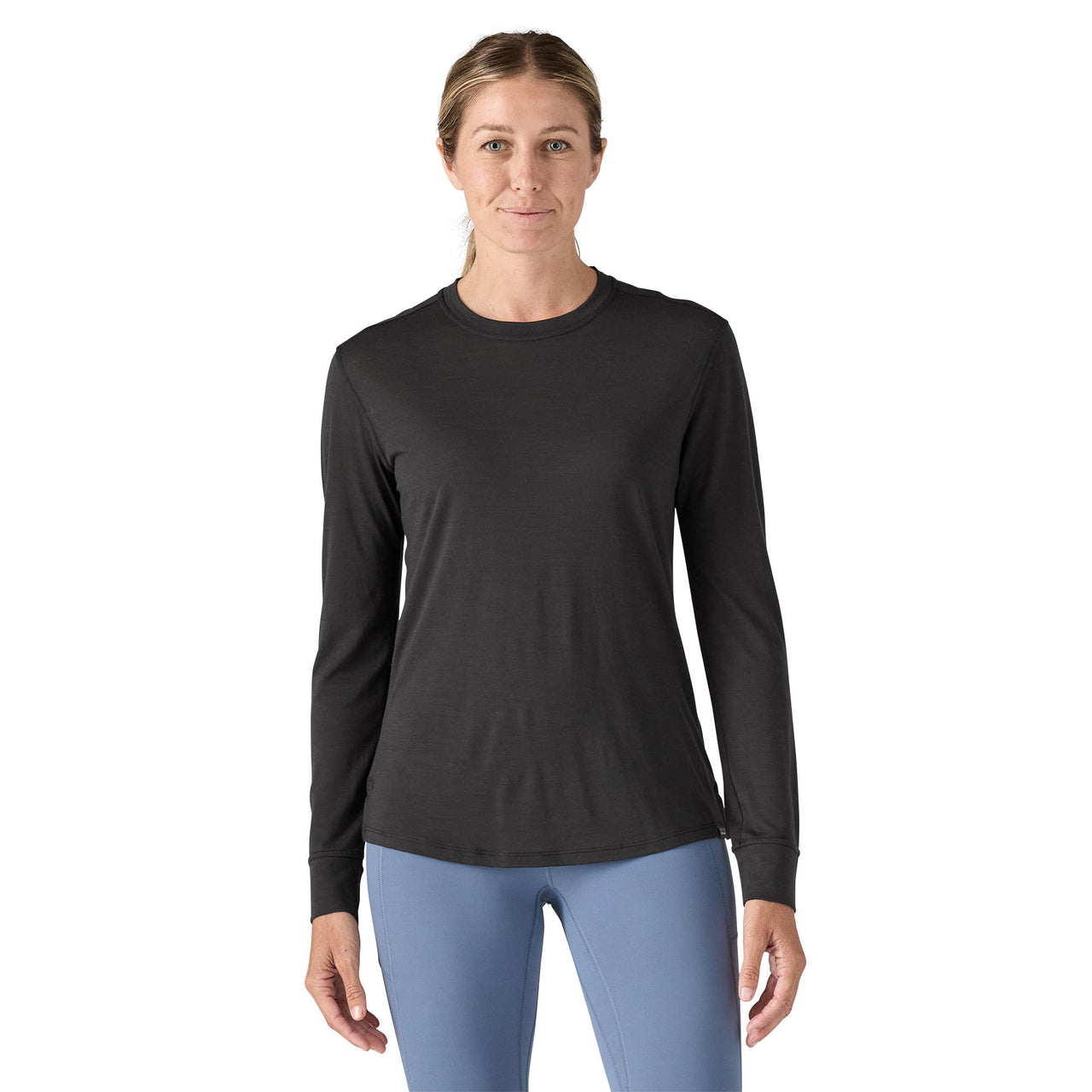 Women's Long Sleeved Cap Cool Merino Blend Shirt 44555