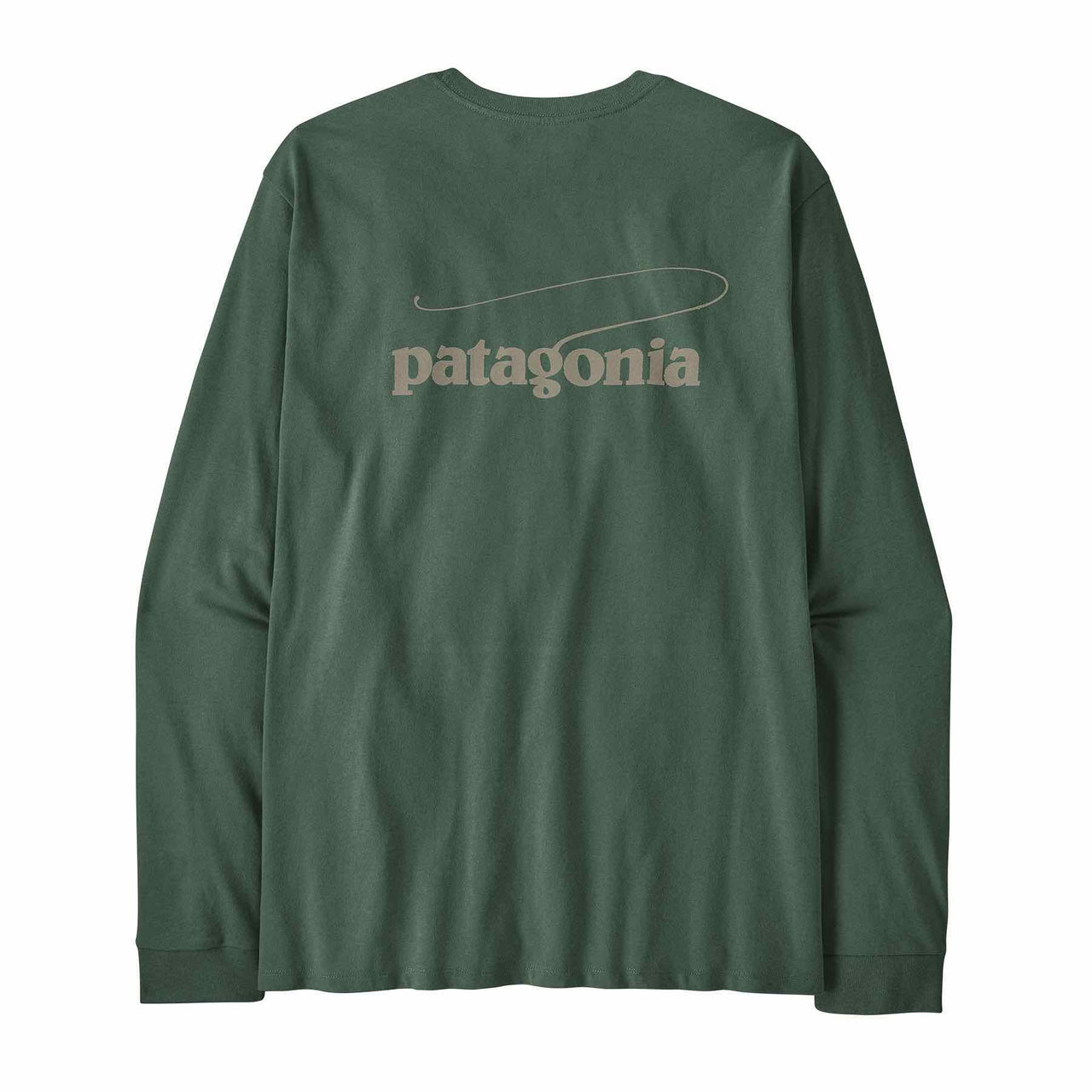 Men's Long-Sleeved Casting Logo Responsibili-Tee 37819