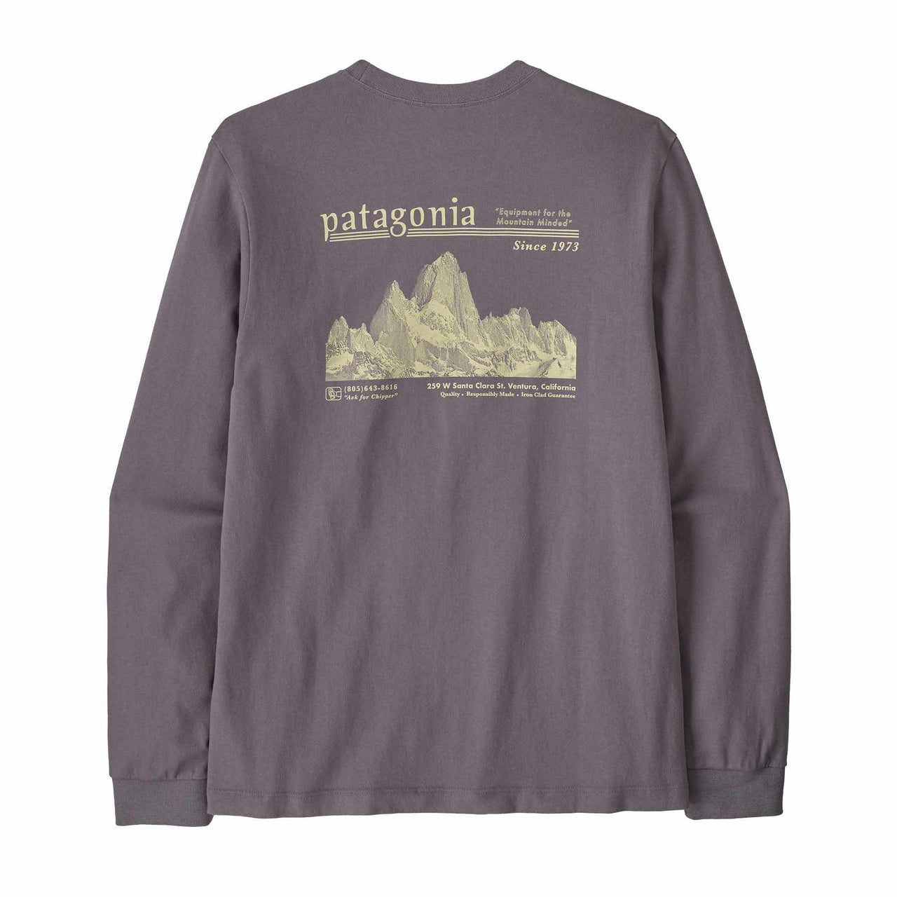 Men's Long-Sleeved MW Hut Tripper Skyline T-Shirt 37896