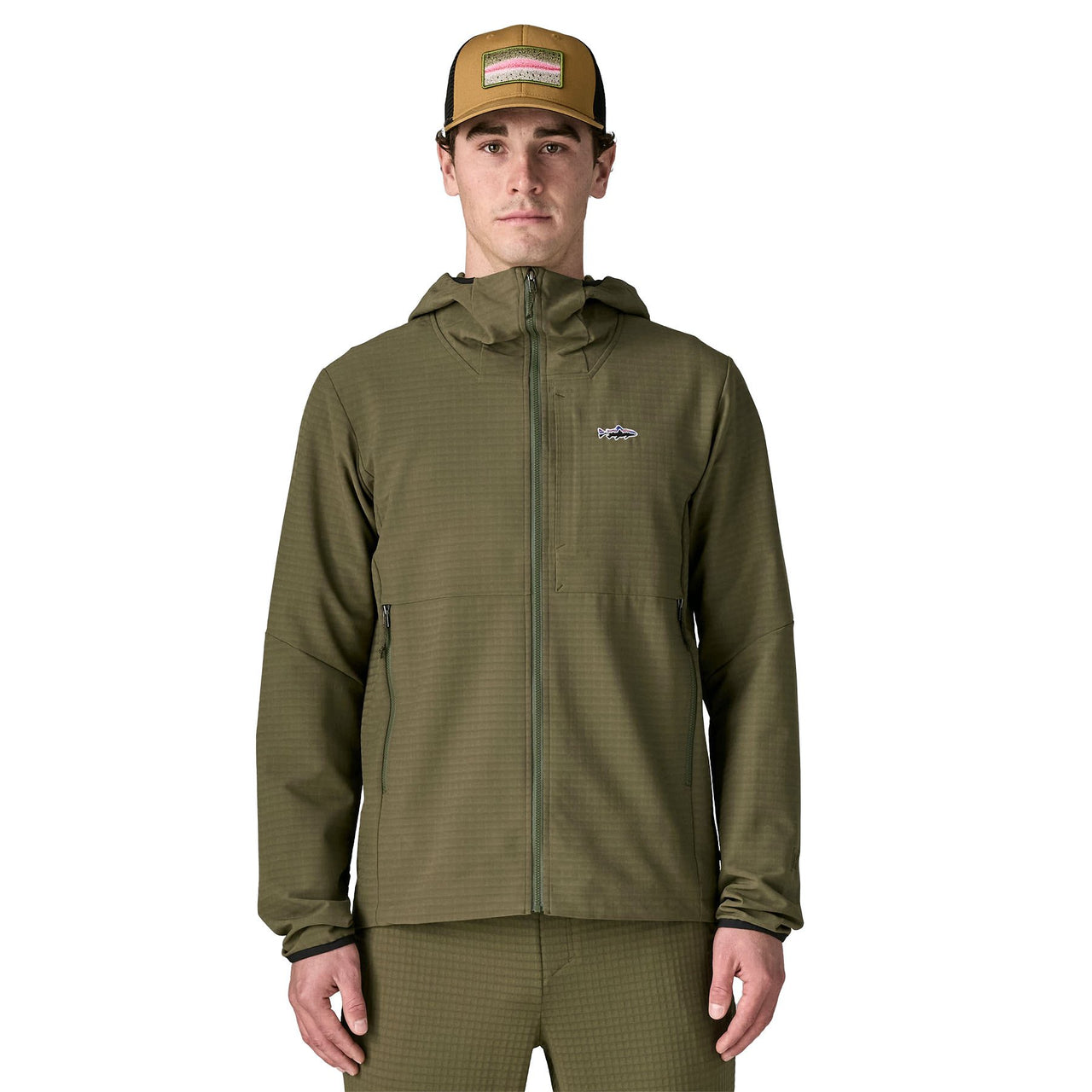 Men's R1 TechFace Fitz Roy Trout Hoody 81787