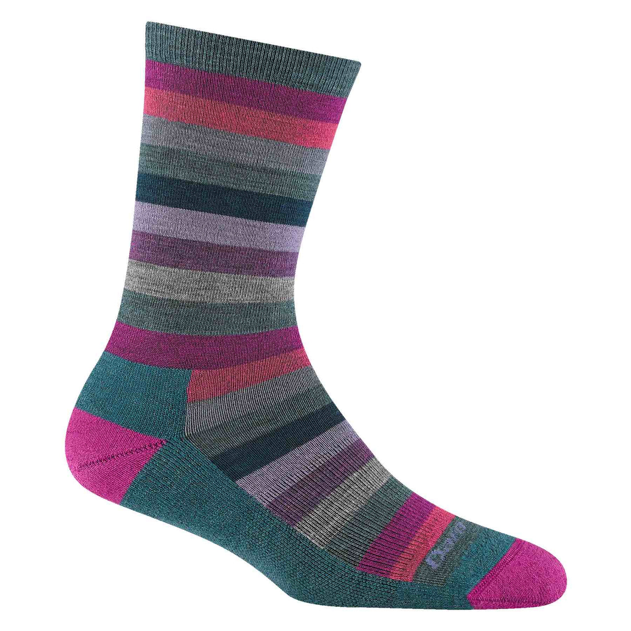 Women's Lifestyle Mystic Stripe Crew Lightweight With Cushion 1644